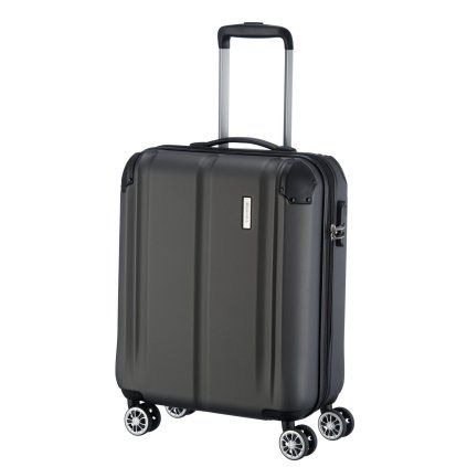 Travelite City 4w S Anthracite – cestovní kufr, celkový pohled