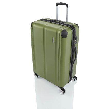 Travelite City 4w L Green – cestovní kufr, celkový pohled