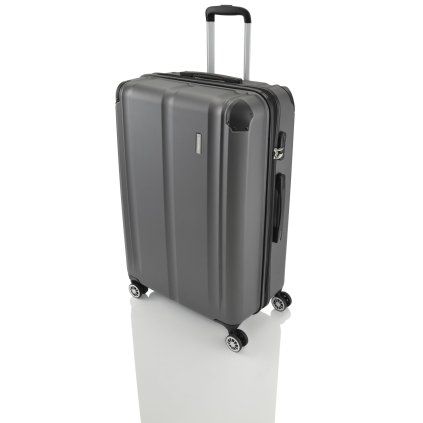Travelite City 4w L Anthracite – cestovní kufr, celkový pohled