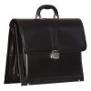 Aktovka REAbags 8003A - černá/nikl