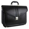 Aktovka REAbags 7173-TR - černá/nikl