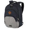 Travelite Basics Backpack Melange Navy/grey 22l – batoh, celkový pohled