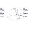 PACSAFE batoh CITYSAFE CX CONVERTIBLE BACKPACK econyl® black