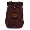 Pánský batoh Travelite Basics Backpack Melange Bordeaux 22 l, barva červená ,Objem 21 - 30 litrů