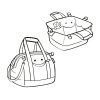 Reisenthel Allrounder XS Kids Cats and dogs mint