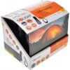 Solight kovová svítilna malá, 1W LED, černá, 1x AA