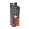 Solight nabíjecí LED svítilna, plug-in, Pb 800mAh, 9x LED, červenočerná