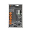 Solight kovová svítilna, 3W CREE LED, černá, fokus, 3x AAA
