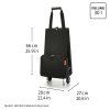 Reisenthel Foldabletrolley Dots – nákupní vozík, produktový pohled 3