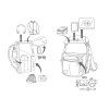 NITRO batoh DAYPACKER wine 32 l