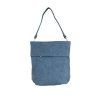 Zwei Kabelka MADEMOISELLE M12 nubuk blue