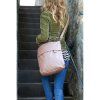 Zwei Kabelka MADEMOISELLE M12 nubuk blue