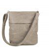Zwei Kabelka MADEMOISELLE M12 nubuk sand
