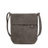 ZWEI Kabelka M12 nubuk-stone 7l