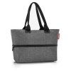 Reisenthel Shopper e1 Twist Silver – nákupní taška, celkový pohled