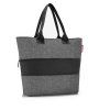 Reisenthel Shopper e1 Twist Silver – nákupní taška, produktový pohled 2
