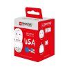SKROSS cestovní adaptér pro použití v USA, bílý