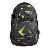 Coocazoo PORTER Lime Flash 30+5L  + Coocazoo LED blikačka zdarma