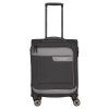 Travelite Viia 4w S Anthracite – cestovní kufr, pohled zepředu