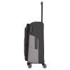 Travelite Viia 4w M Anthracite – cestovní kufr, boční pohled