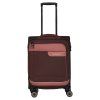 Travelite Viia 4w S Rose – cestovní kufr, pohled zepředu