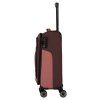 Travelite Viia 4w S Rose – cestovní kufr, boční pohled