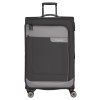 Travelite Viia 4w L Anthracite – cestovní kufr, pohled zepředu