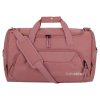 Travelite Kick Off Duffle M Rosé 45L – cestovní taška, detail zipu
