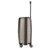 Travelite Air Base 4w S Front pocket Champagne – cestovní kufr, boční pohled
