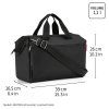 Reisenthel Allrounder S Pocket Black – cestovní taška, produktový pohled 5