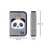 BAAGL SET 3 Zippy Panda: aktovka, penál, sáček