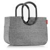 Reisenthel Loopshopper L Frame Twist Silver – nákupní taška, produktový pohled 2