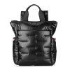 Hedgren Dámsky batoh Cocoon Comfy HCOCN04 - Černá/lesk 9l