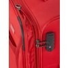 Travelite Chios L Red – cestovní doplněk, detail zipu