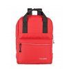 Travelite Basics Canvas Backpack Red 11l – batoh, celkový pohled