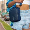XD Design Boxy Sling crossbody taška - modrá