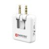 SKROSS bezdrátový audio adaptér, vysílač-přijímač 2v1, Bluetooth 5 a vyšší, 3,5mm mini jack