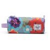 Herschel Settlement Pencil Case Little New - Paper Flowers Faded Denim