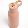 Neon Kactus dětská nerezová láhev 340 ml - růžová