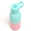 Neon Kactus dětská nerezová láhev 340 ml - tyrysovo-růžová
