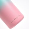 Neon Kactus dětská nerezová láhev 340 ml - tyrysovo-růžová