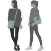 Zwei Kabelka MADEMOISELLE M8 EUCALYPTUS