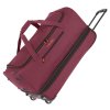 Travelite Basics Wheeled duffle S Bordeaux – cestovní taška na kolečkách, celkový pohled