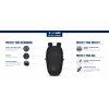 Pacsafe batoh ECO 25L BACKPACK econyl® black