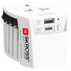 SKROSS cestovní adaptér MUV USB A+C, USB nabíjení 5.4A, univerzální pro 150 zemí
