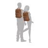 Enrico Benetti Rotterdam 13" Notebook Backpack Camel