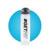 Láhev s košíkem na ovoce Get Fit, 800 ml, Loooqs, čirá/šedá/modrá