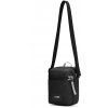 Pacsafe taška GO MICRO CROSSBODY jet black