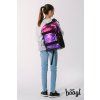 BAAGL 3 SET Skate Galaxy: batoh, penál, sáček