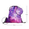 BAAGL 3 SET Skate Galaxy: batoh, penál, sáček